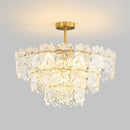 Gold Marilyn Elegant Glass Chandelier