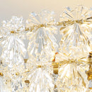 Gold Marilyn Elegant Glass Chandelier