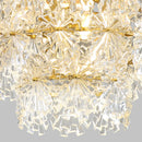 Gold Marilyn Elegant Glass Chandelier