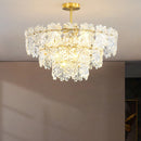 Gold Marilyn Elegant Glass Chandelier