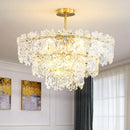 Gold Marilyn Elegant Glass Chandelier