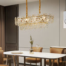 Gold Marilyn Elegant Glass Chandelier