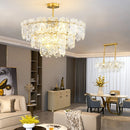 Gold Marilyn Elegant Glass Chandelier