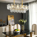Gold Marilyn Elegant Glass Chandelier