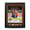 Mark Recchi in Action Philadelphia Flyers Autographed 16" x 20" Framed Hockey Photo by Dynasty Sports & Framing