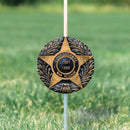 Confederate War Veteran Grave Marker & Flag Holder with Aluminum Ground Spike | Made in USA by Flagman of America