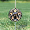 Vietnam Veteran Grave Marker & Flag Holder with Aluminum Ground Spike | Made in USA by Flagman of America