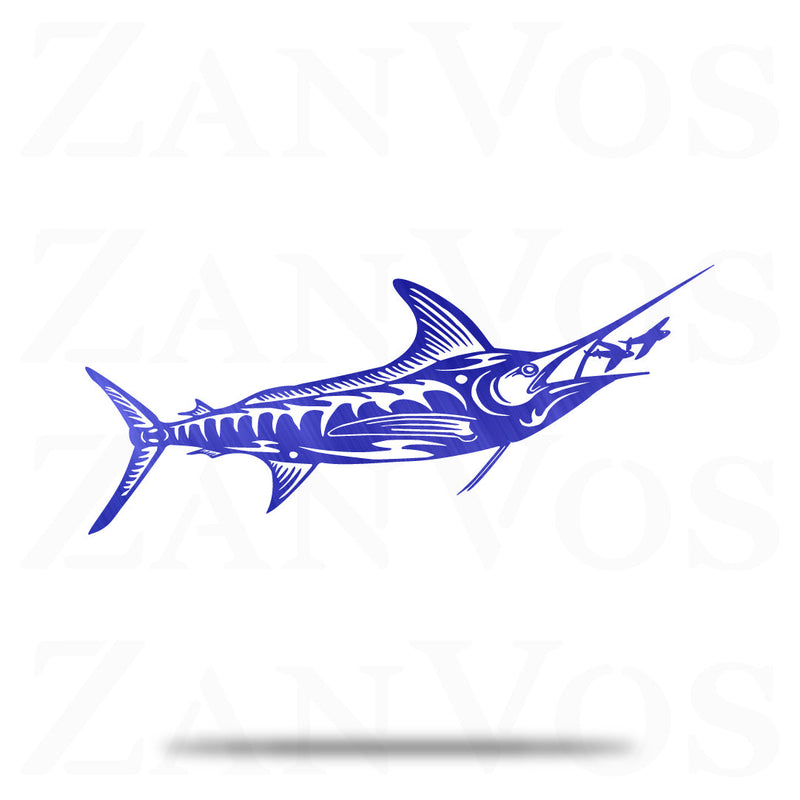 Marlin Chasing Bait
