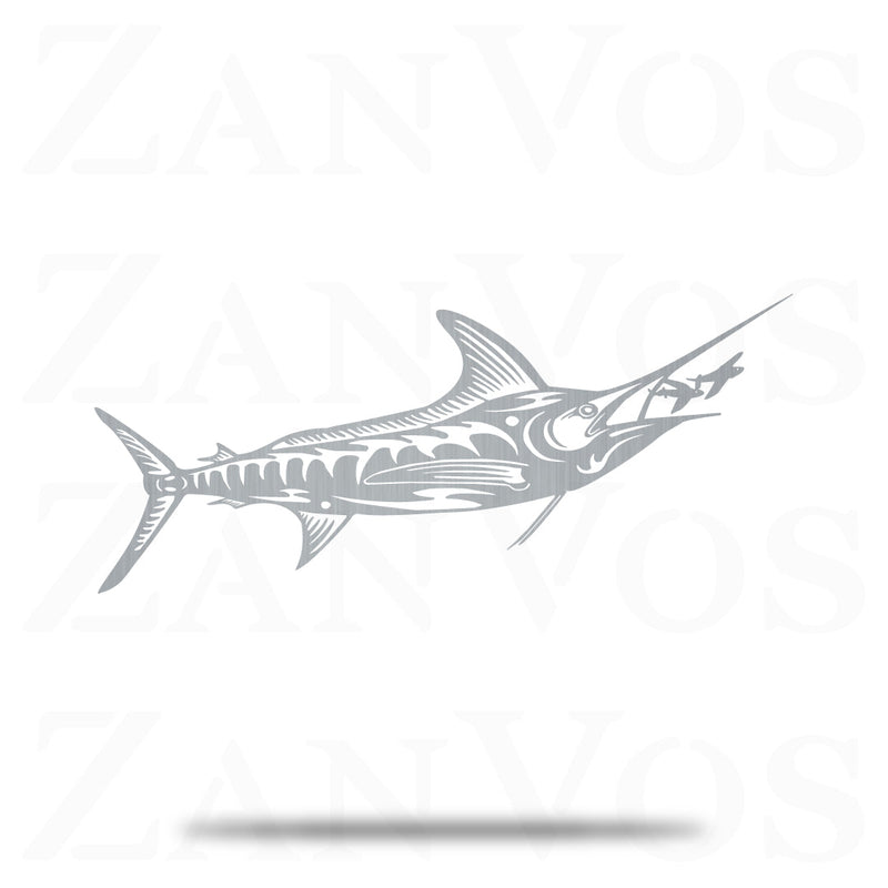 Marlin Chasing Bait