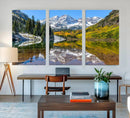 Maroon Bells Canvas Print, Maroon Lake Wall Art, Autumn by MyGreatCanvas | Canvas Wall Art Prints | Photo Prints & Wall Decor