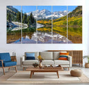 Maroon Bells Canvas Print, Maroon Lake Wall Art, Autumn by MyGreatCanvas | Canvas Wall Art Prints | Photo Prints & Wall Decor