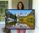 Maroon Bells Canvas Print, Maroon Lake Wall Art, Autumn by MyGreatCanvas | Canvas Wall Art Prints | Photo Prints & Wall Decor