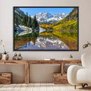 Maroon Bells Canvas Print, Maroon Lake Wall Art, Autumn by MyGreatCanvas | Canvas Wall Art Prints | Photo Prints & Wall Decor