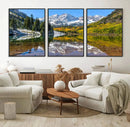 Maroon Bells Canvas Print, Maroon Lake Wall Art, Autumn by MyGreatCanvas | Canvas Wall Art Prints | Photo Prints & Wall Decor