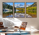 Maroon Bells Canvas Print, Maroon Lake Wall Art, Autumn by MyGreatCanvas | Canvas Wall Art Prints | Photo Prints & Wall Decor