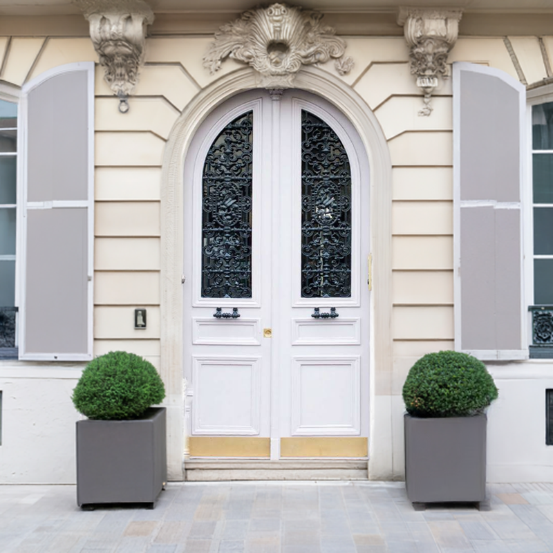 Marseilles Double Iron Doors