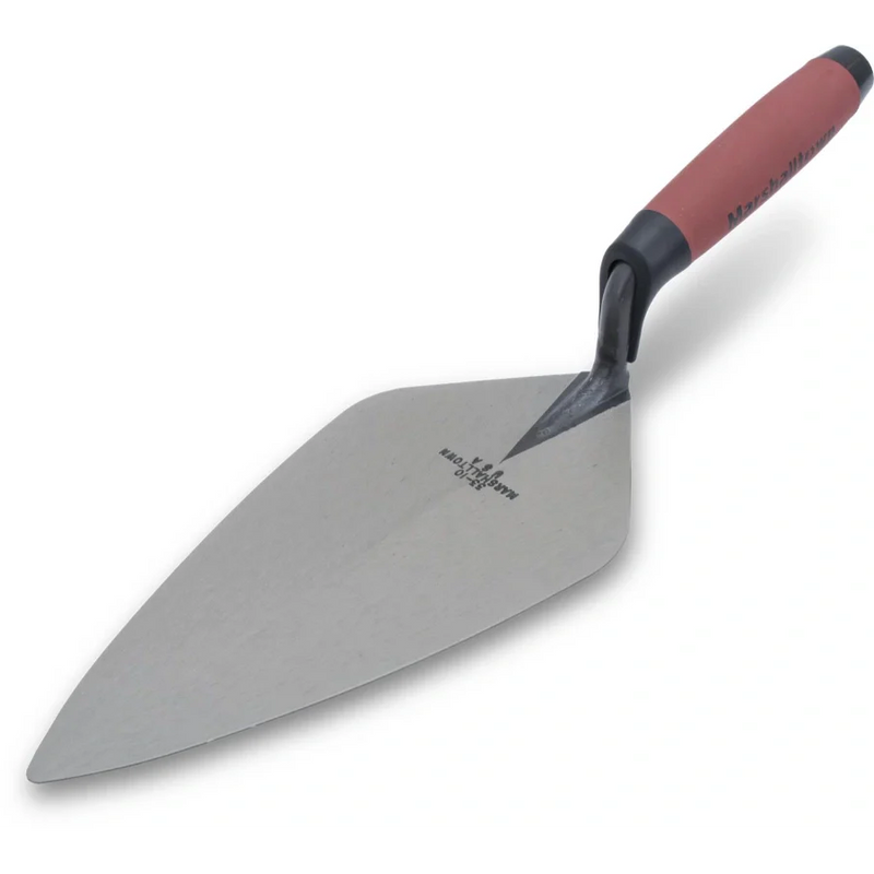 Marshalltown 10122 10.5" Brick Trowel London Pattern - DuraSoft Handle