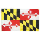 Maryland Flag with Grommets Along the Edges for Wall Hanging by Flagman of America
