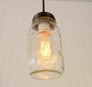 Mason Jar Pendant Light NEW Quart by The Lamp Goods