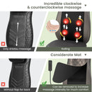 Massage Chair Pad with Heat and Vibration-Black by LJGDeals
