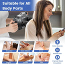 Massage Gun Deep Tissue with 3 Switchable Massage Heads and 3 Modes-Black by LJGDeals