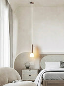 Matchstick Travertine Pendant Lamp