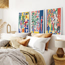 Modern Colorful Floral Matisse Wall Art Set by Wall Art Set