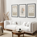 Set of 3 Henri Matisse Prints: Artistic Neutral Wall Art by Wall Art Set