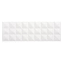 White 12x36 Satin Field Ceramic Tile (5 pack, 14.3 sq ft/case) - Sample
