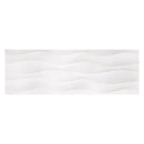 White 12x36 Satin Field Ceramic Tile (6 pack, 17.16 sq ft/case) - Sample