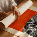 Vortex Sunset - Abstract Geometric Art Print
