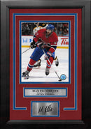 Max Pacioretty in Action Montreal Canadiens 8" x 10" Framed Hockey Photo with Engraved Autograph by Dynasty Sports & Framing