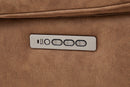 MaxView Media Mocha 6-Piece Power Reclining Sectional with Immersive Sound System by Ornate Furniture
