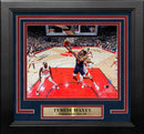 Tyrese Maxey City Edition Action Philadelphia 76ers 8" x 10" Framed Basketball Photo by Dynasty Sports & Framing