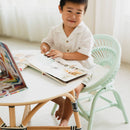 Maya Kids Chair - Mint Green (Bundle of 2) by MOMIJI US LLC
