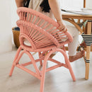 Maya Kids Chair - Peach Pink (Bundle of 2) by MOMIJI US LLC