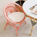 Maya Kids Chair - Peach Pink (Bundle of 2) by MOMIJI US LLC