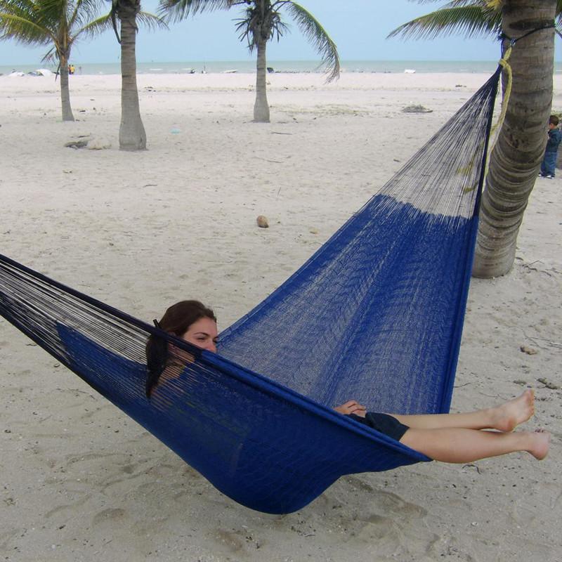 Double Mayan Hammock with Universal Stand