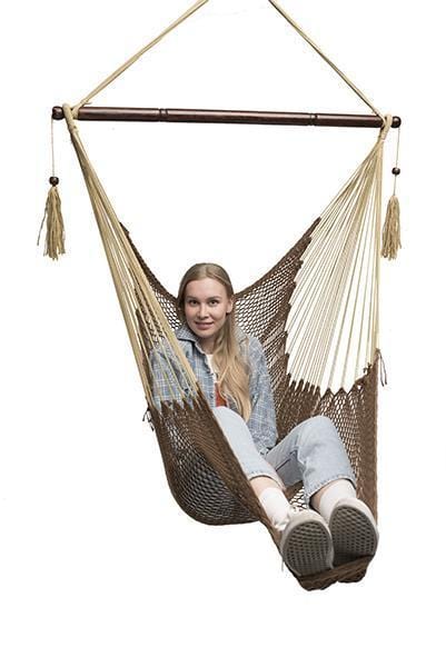 Mayan Hammock Chair with Universal Chair Stand