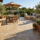 Meandros Walnut Travertine Pattern Pavers