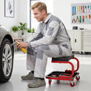 Mechanic Rolling Stool with Tool Trays and Magnetic Drawer by LJGDeals