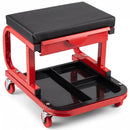 Mechanic Rolling Stool with Tool Trays and Magnetic Drawer by LJGDeals