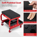 Mechanic Rolling Stool with Tool Trays and Magnetic Drawer by LJGDeals