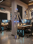 Mechanical Technology Goddess Sculpture Floor Lamp