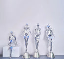 Mechanical Technology Goddess Sculpture Floor Lamp