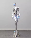 Mechanical Technology Goddess Sculpture Floor Lamp
