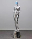 Mechanical Technology Goddess Sculpture Floor Lamp