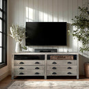 Architect's Wooden Media Console by Decor Steals