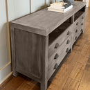 Architect's Wooden Media Console by Decor Steals
