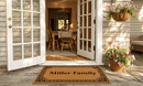 Mediterranian Border Personalized Coir Mat